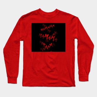 Hahaha design Long Sleeve T-Shirt